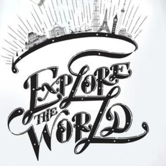 ORGANIC COTTON EXPLORE THE WORLD CRIB DUVET COVER - Picture 3 of 4